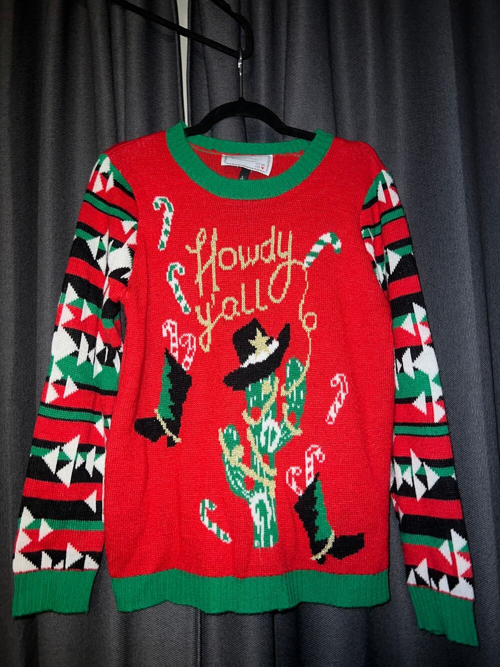 Ugly Christmas Sweater Xmas Size Large
